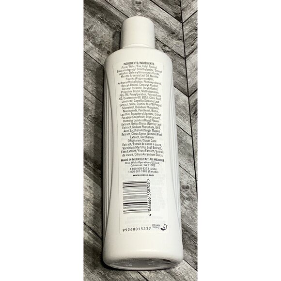 Nioxin System 1 Therapy Conditioner Scalp + Hair 10.1 FL Oz Light Thinning - Picture 11 of 11